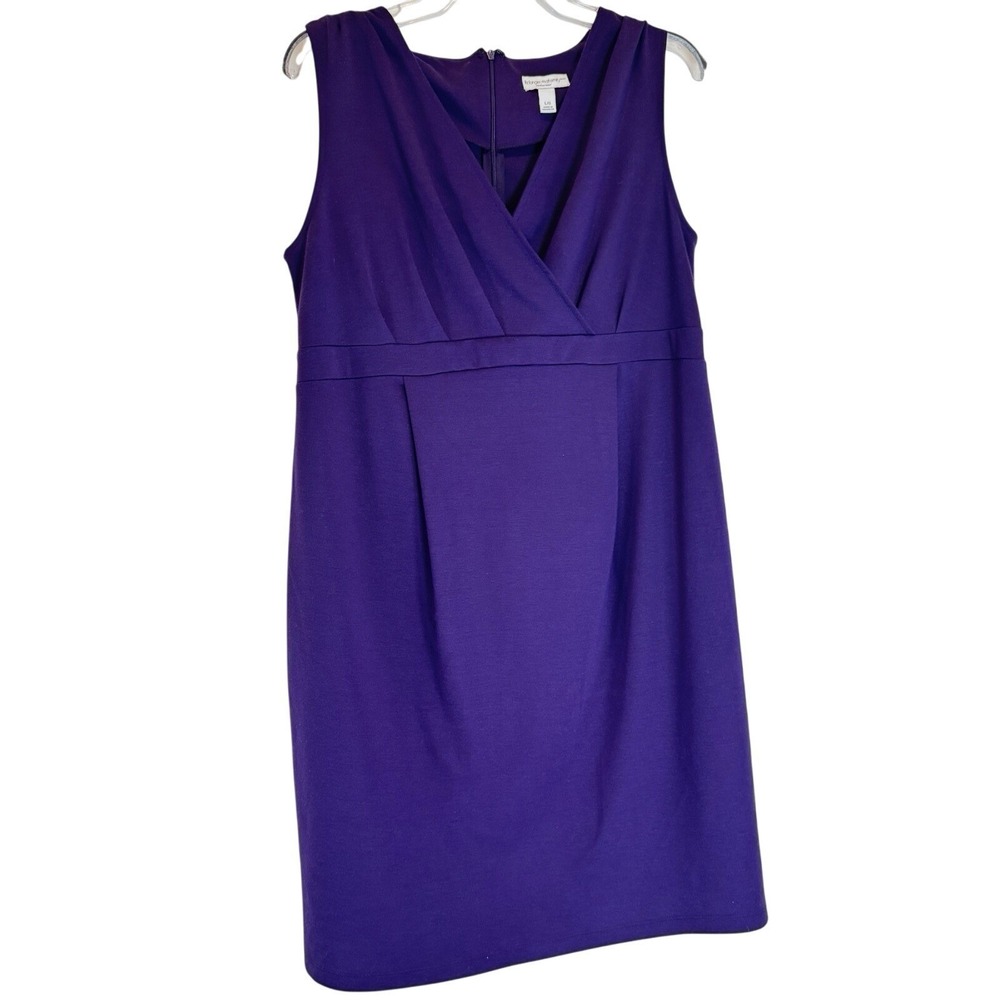 Maternity Dress Liz Lange Large Target Purple Babyshower Pregnancy Office Party